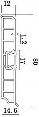 PVCベースボードP80-A